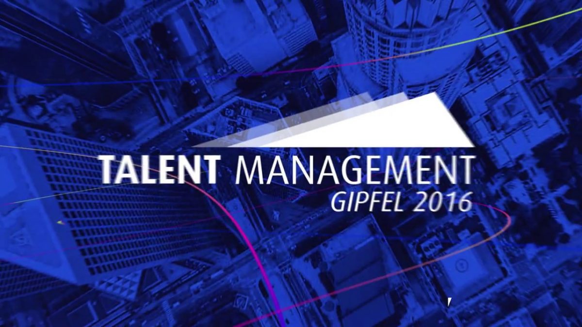 Haufe Talent Management Gipfel 2016